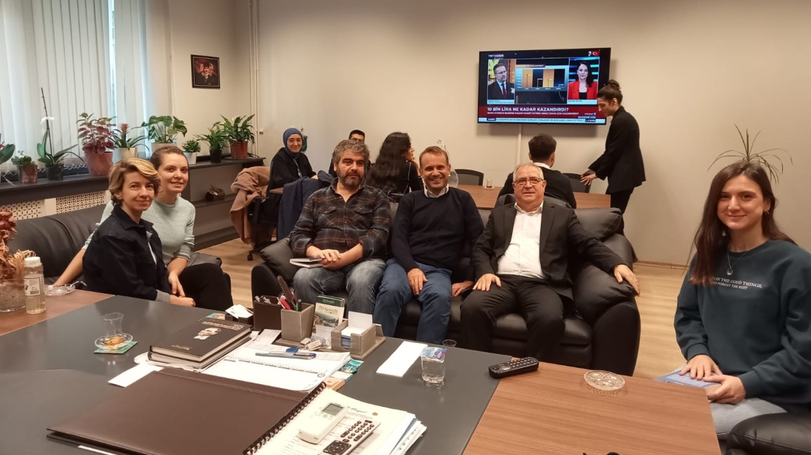 Marmara Üniversitesi öğretim üyesi Sayın Profesör Doktor Ahmet Benzer'in ziyareti